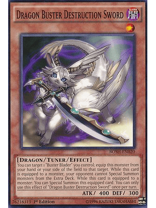 Dragon Buster Destruction Sword - BOSH-EN020 - Common Unlimited
