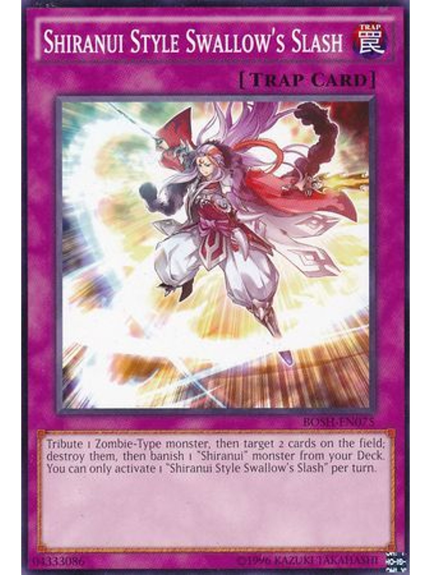 Shiranui Style Swallow's Slash - BOSH-EN075 - Common Unlimited 1