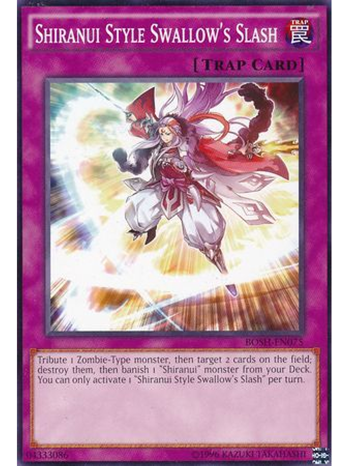 Shiranui Style Swallow's Slash - BOSH-EN075 - Common Unlimited 1