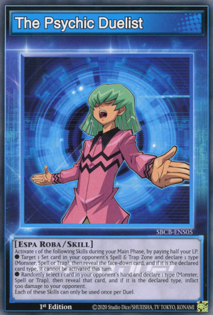 The Psychic Duelist - SBCB-ENS05 - Common - 1st Edition