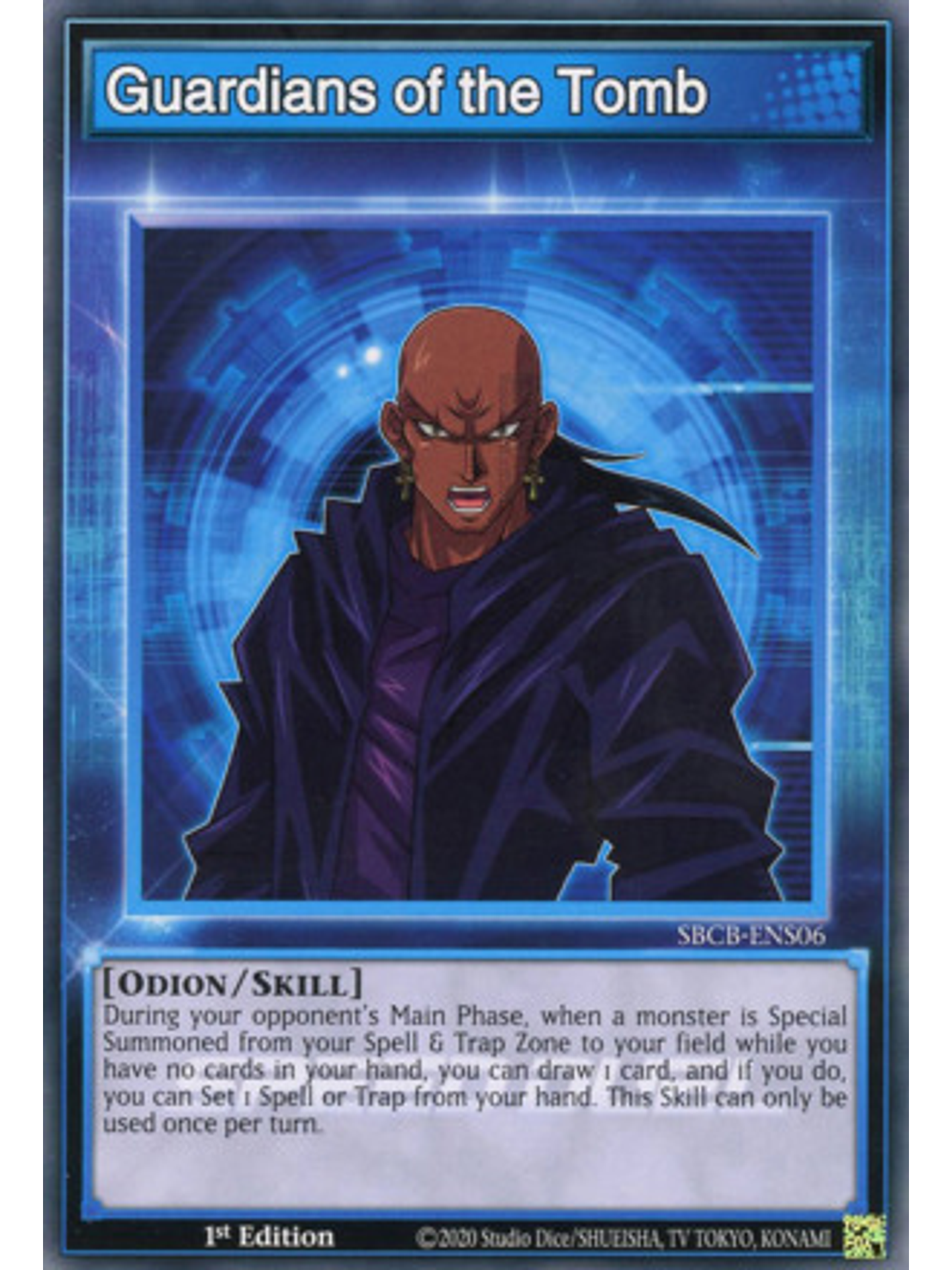 Guardians of the Tomb - SBCB-ENS06 - Common - 1st Edition 1