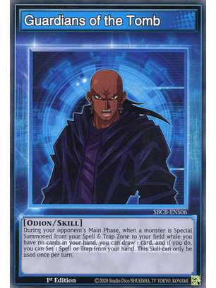 Guardians of the Tomb - SBCB-ENS06 - Common - 1st Edition