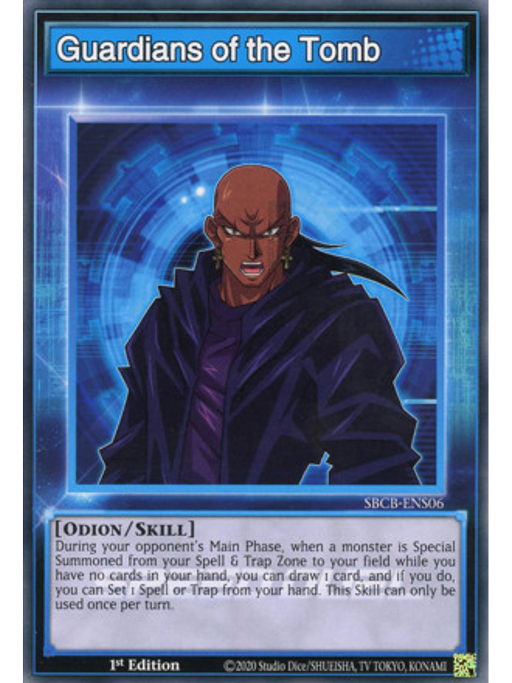 Guardians of the Tomb - SBCB-ENS06 - Common - 1st Edition 1