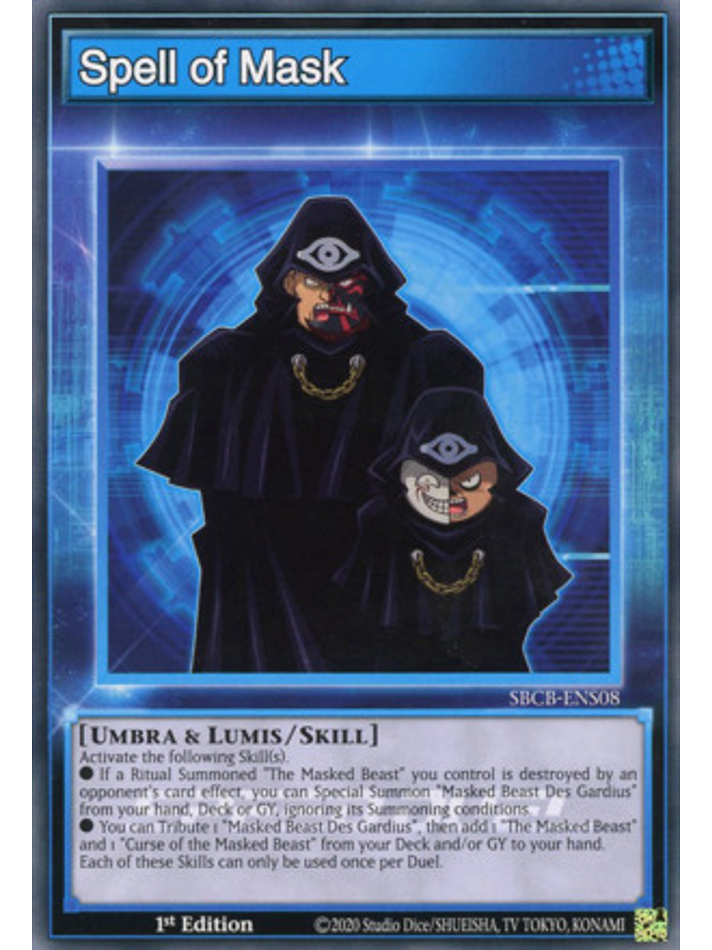 Spell of Mask - SBCB-ENS08 - Common - 1st Edition 1