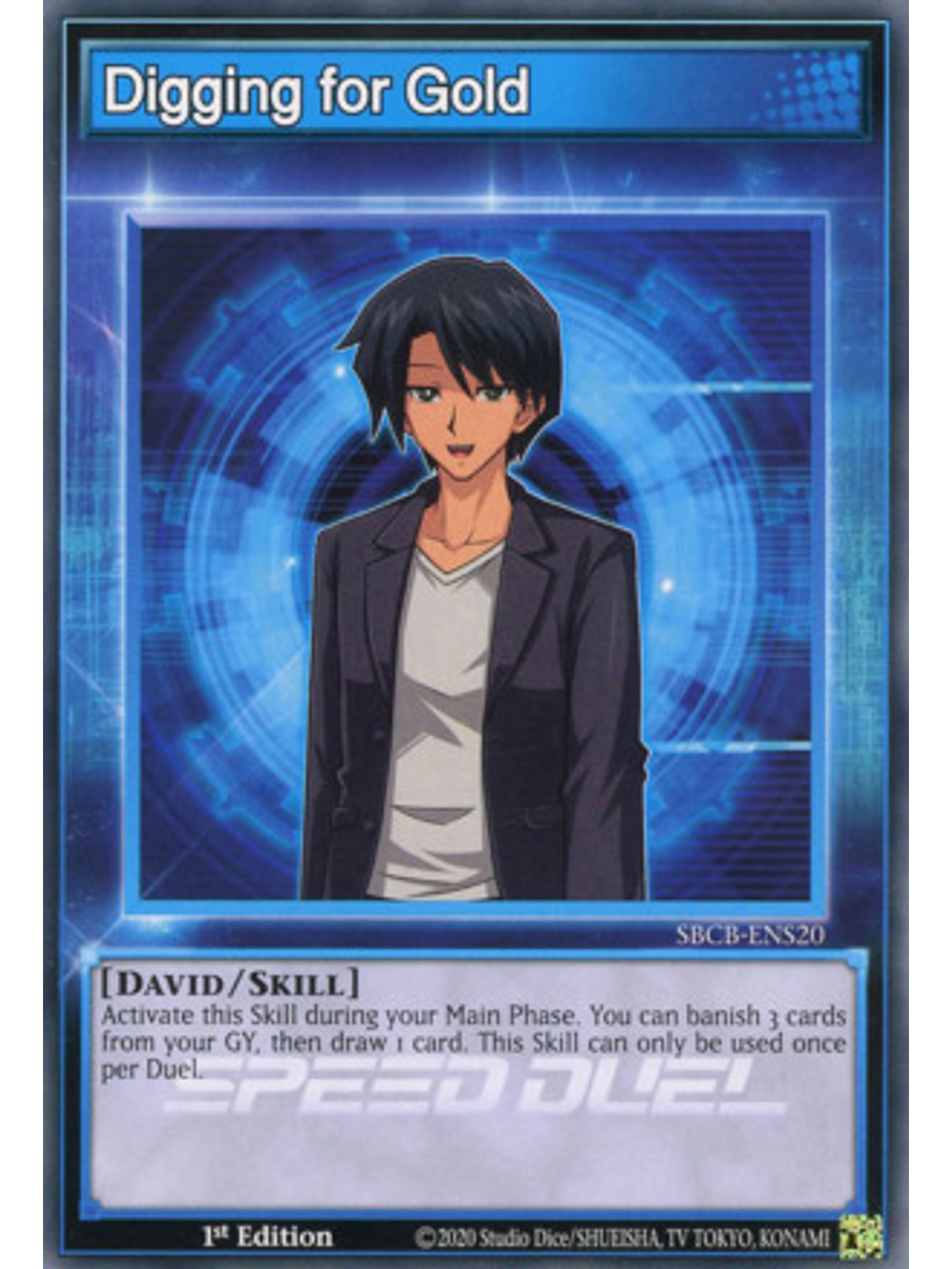 Digging for Gold - SBCB-ENS20 - Common - 1st Edition 1