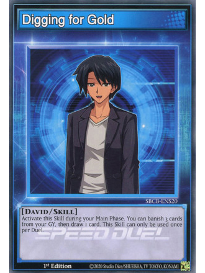 Digging for Gold - SBCB-ENS20 - Common - 1st Edition 1