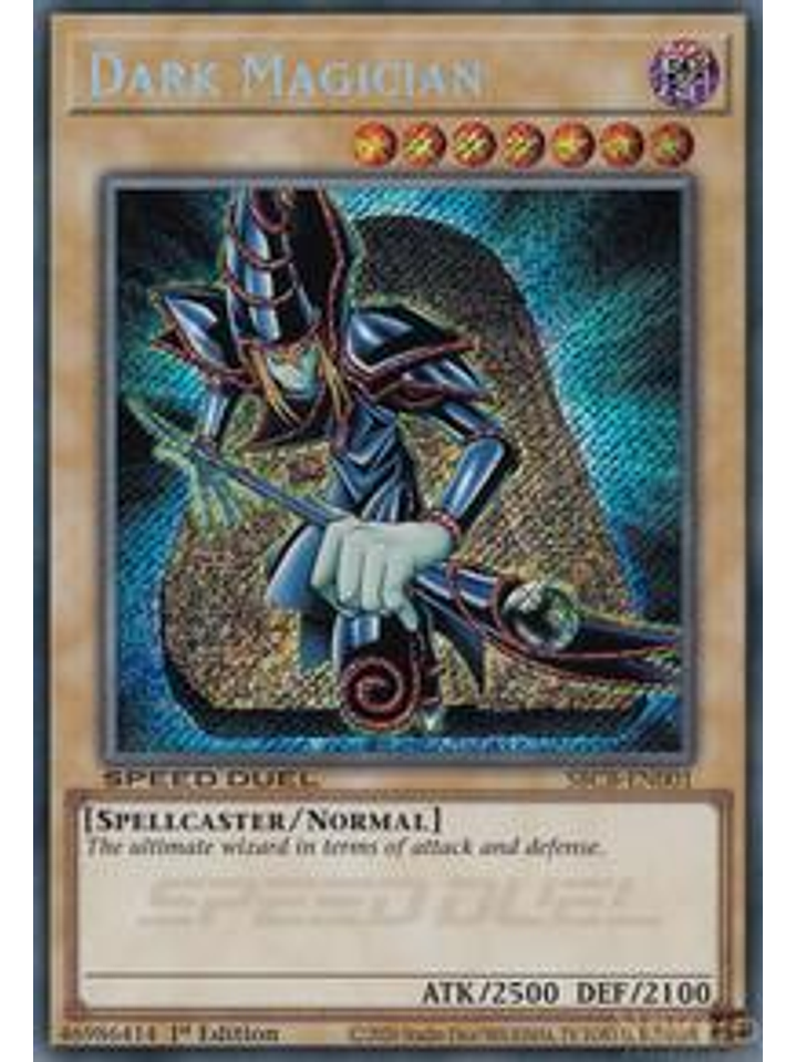 Dark Magician - SBCB-EN001 - Secret Rare - 1st Edition 1