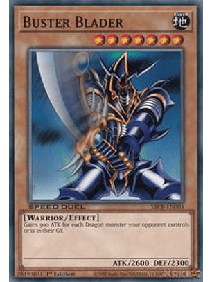 Buster Blader - SBCB-EN003 - Common - 1st Edition