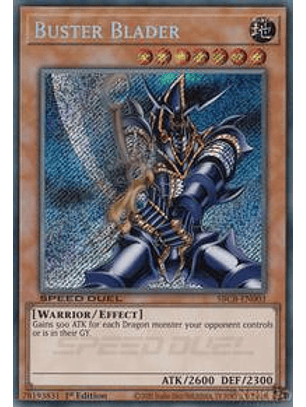 Buster Blader - SBCB-EN003 - Secret Rare - 1st Edition