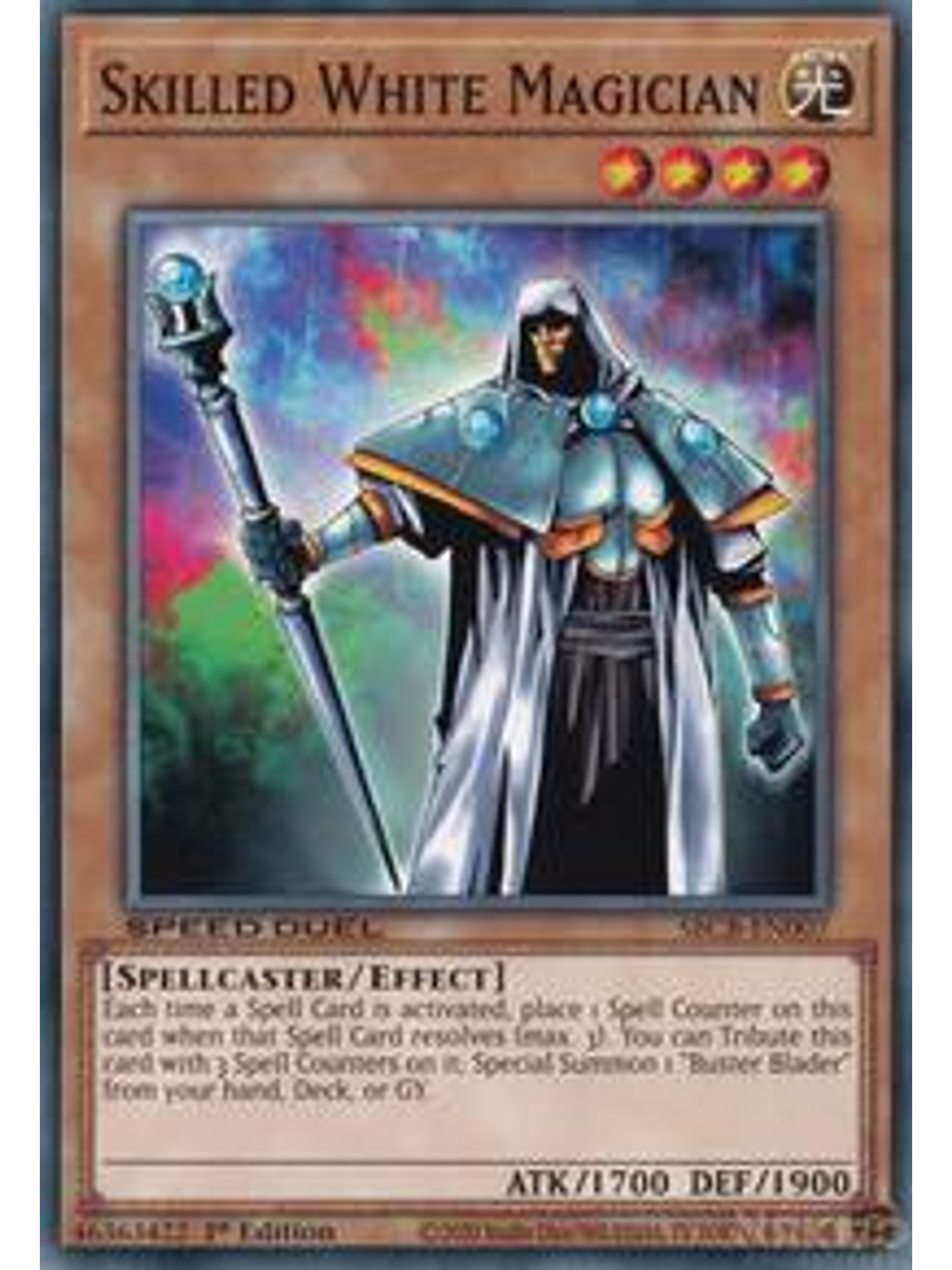Skilled White Magician - SBCB-EN007 - Common - 1st Edition 1