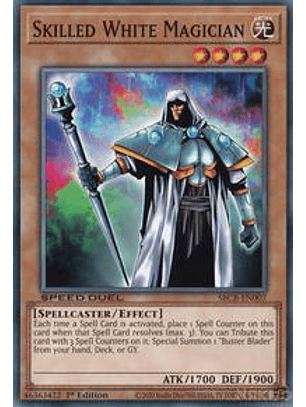 Skilled White Magician - SBCB-EN007 - Common - 1st Edition