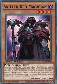 Skilled Red Magician - SBCB-EN009 - Common - 1st Edition
