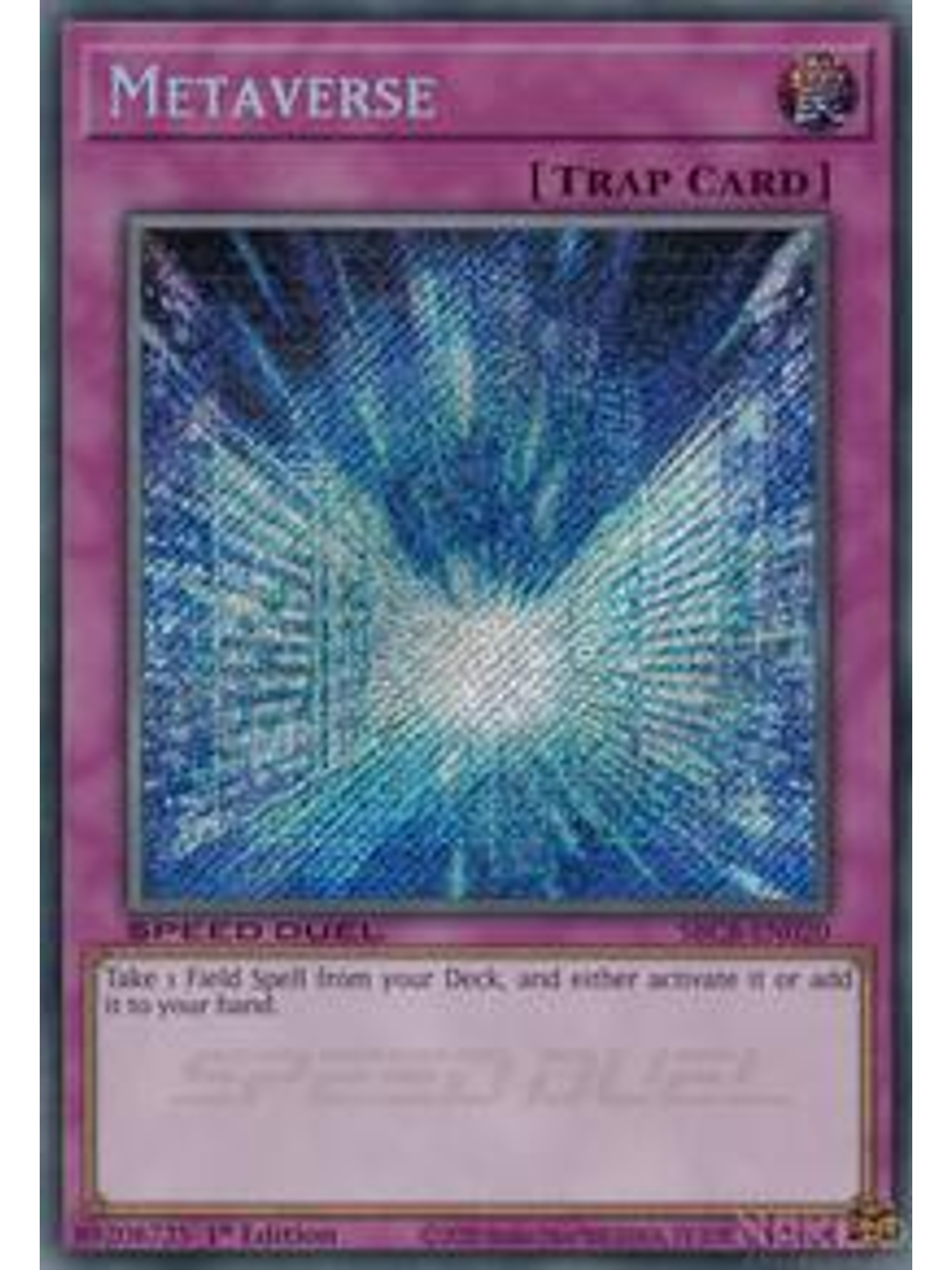 Metaverse - SBCB-EN020 - Secret Rare - 1st Edition 1