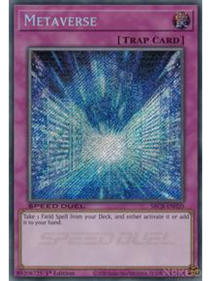 Metaverse - SBCB-EN020 - Secret Rare - 1st Edition 1