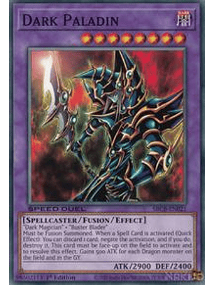 Dark Paladin - SBCB-EN021 - Common - 1st Edition