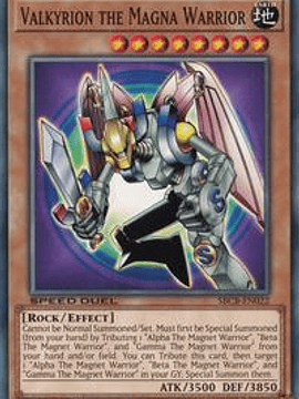 Valkyrion the Magna Warrior - SBCB-EN022 - Common - 1st Edition