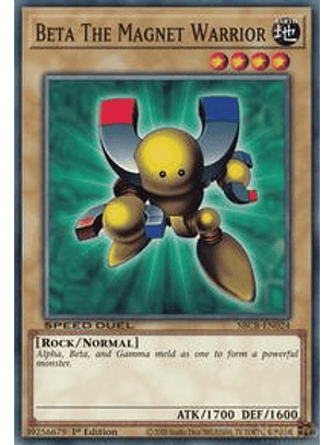 Beta The Magnet Warrior - SBCB-EN024 - Common - 1st Edition