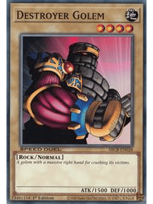 Destroyer Golem - SBCB-EN028 - Common - 1st Edition