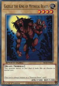 Gazelle the King of Mythical Beasts - SBCB-EN042 - Common - 1st Edition