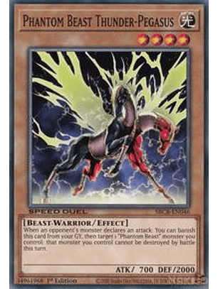 Phantom Beast Thunder-Pegasus - SBCB-EN046 - Common - 1st Edition