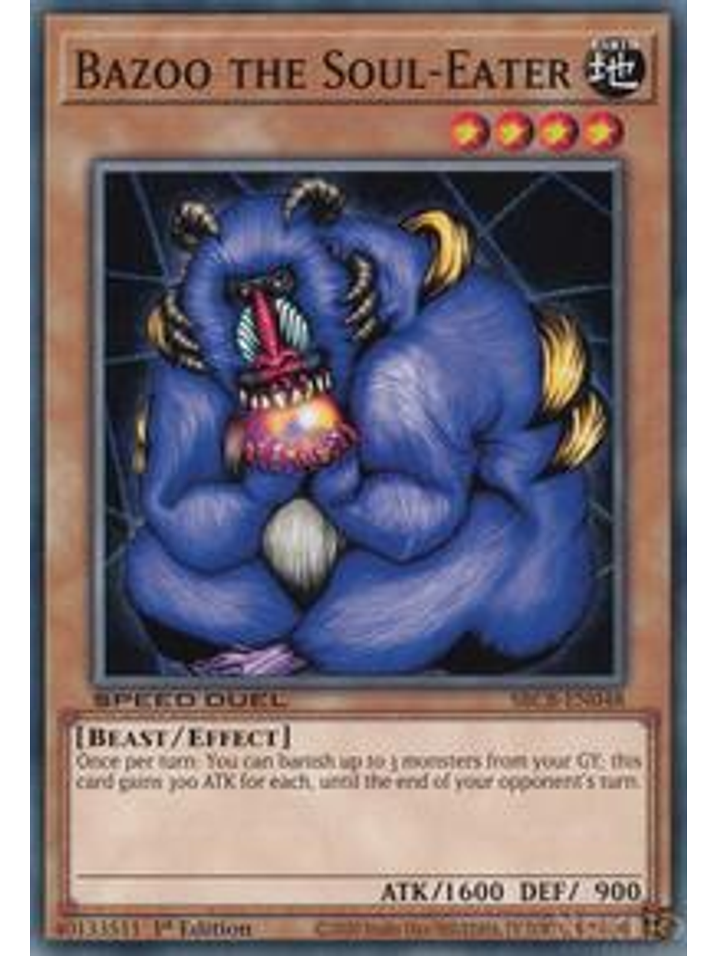 Bazoo the Soul-Eater - SBCB-EN048 - Common - 1st Edition 1