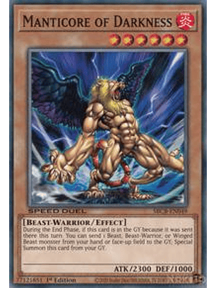 Manticore of Darkness - SBCB-EN049 - Common - 1st Edition