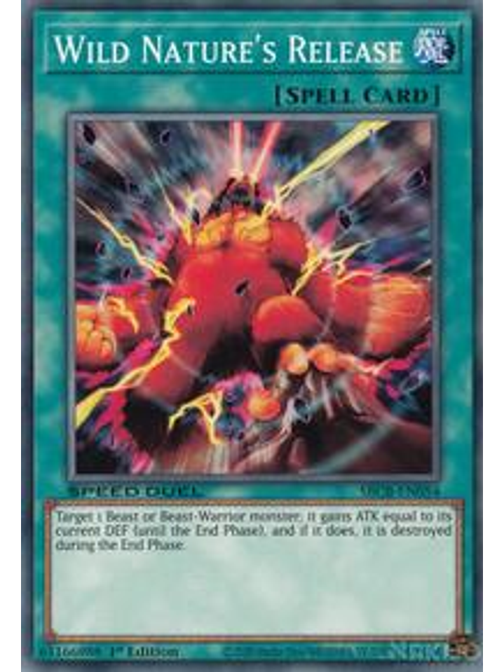 Wild Nature's Release - SBCB-EN054 - Common - 1st Edition 1
