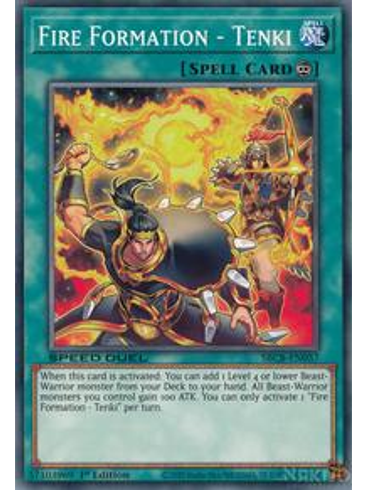Fire Formation - Tenki - SBCB-EN057 - Common - 1st Edition 1