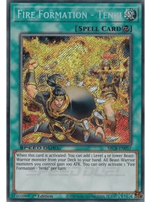 Fire Formation - Tenki - SBCB-EN057 - Secret Rare - 1st Edition