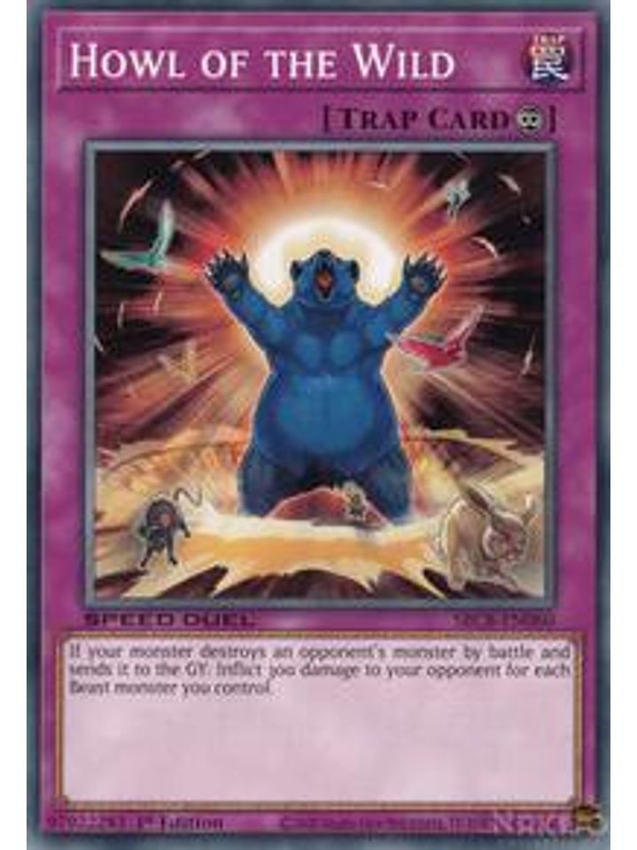 Howl of the Wild - SBCB-EN060 - Common - 1st Edition 1