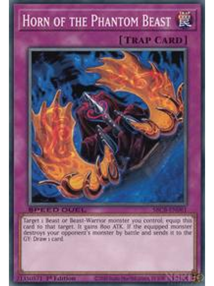 Horn of the Phantom Beast - SBCB-EN061 - Common - 1st Edition 1