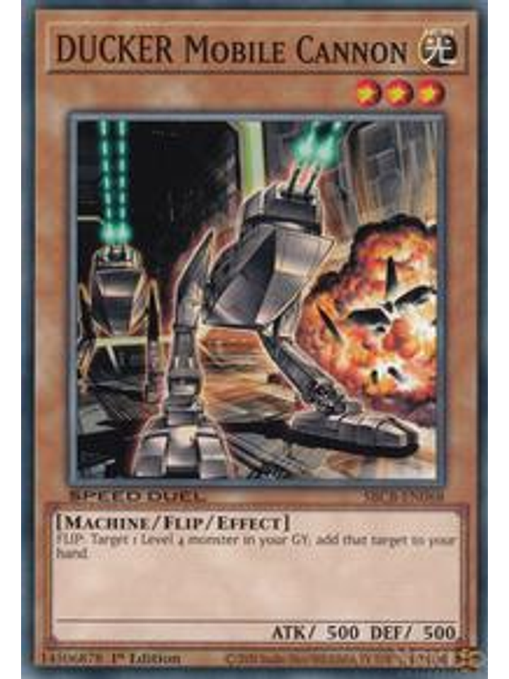 DUCKER Mobile Cannon - SBCB-EN068 - Common - 1st Edition 1