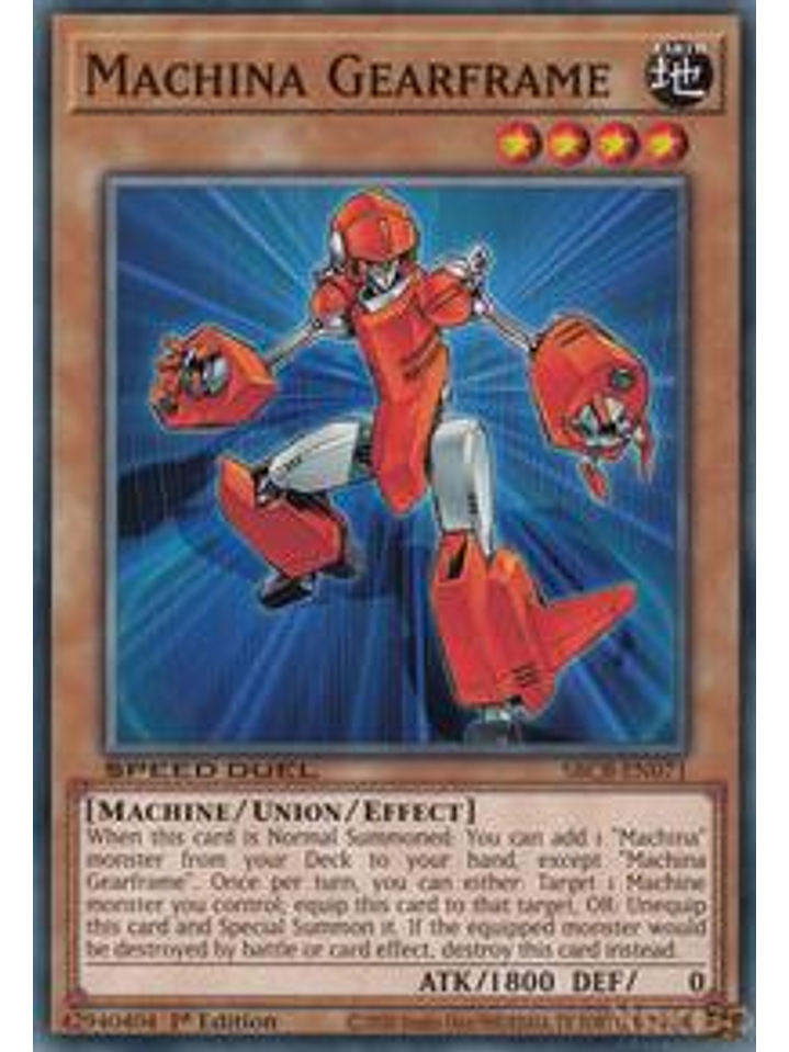 Machina Gearframe - SBCB-EN071 - Common - 1st Edition 1