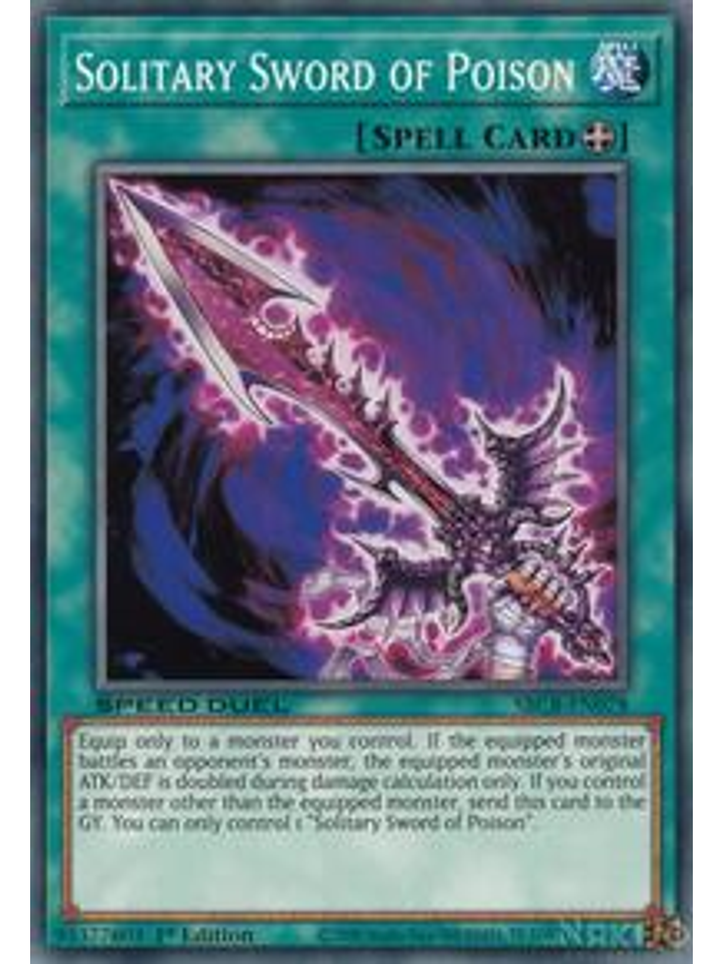 Solitary Sword of Poison - SBCB-EN078 - Common - 1st Edition 1