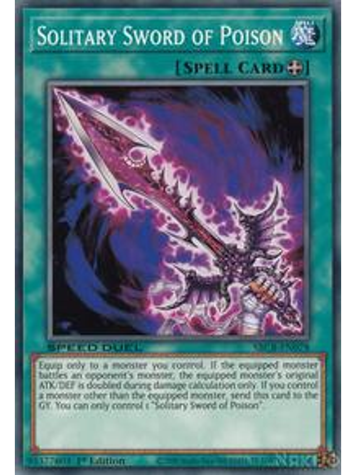 Solitary Sword of Poison - SBCB-EN078 - Common - 1st Edition 1