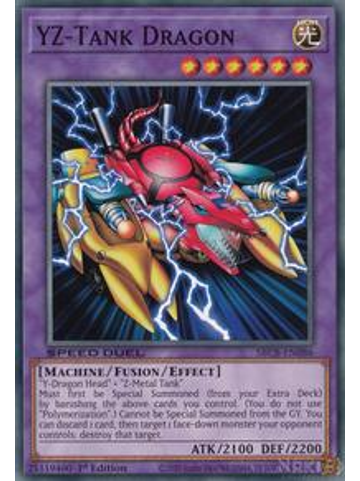 YZ-Tank Dragon - SBCB-EN086 - Common - 1st Edition 1