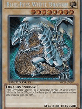 Blue-Eyes White Dragon - SBCB-EN087 - Secret Rare - 1st Edition