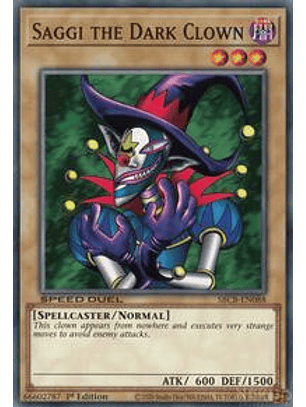 Saggi the Dark Clown - SBCB-EN088 - Common - 1st Edition