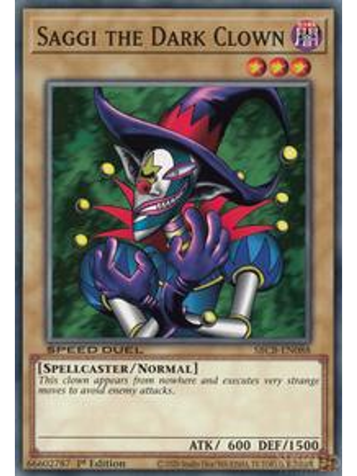 Saggi the Dark Clown - SBCB-EN088 - Common - 1st Edition 1