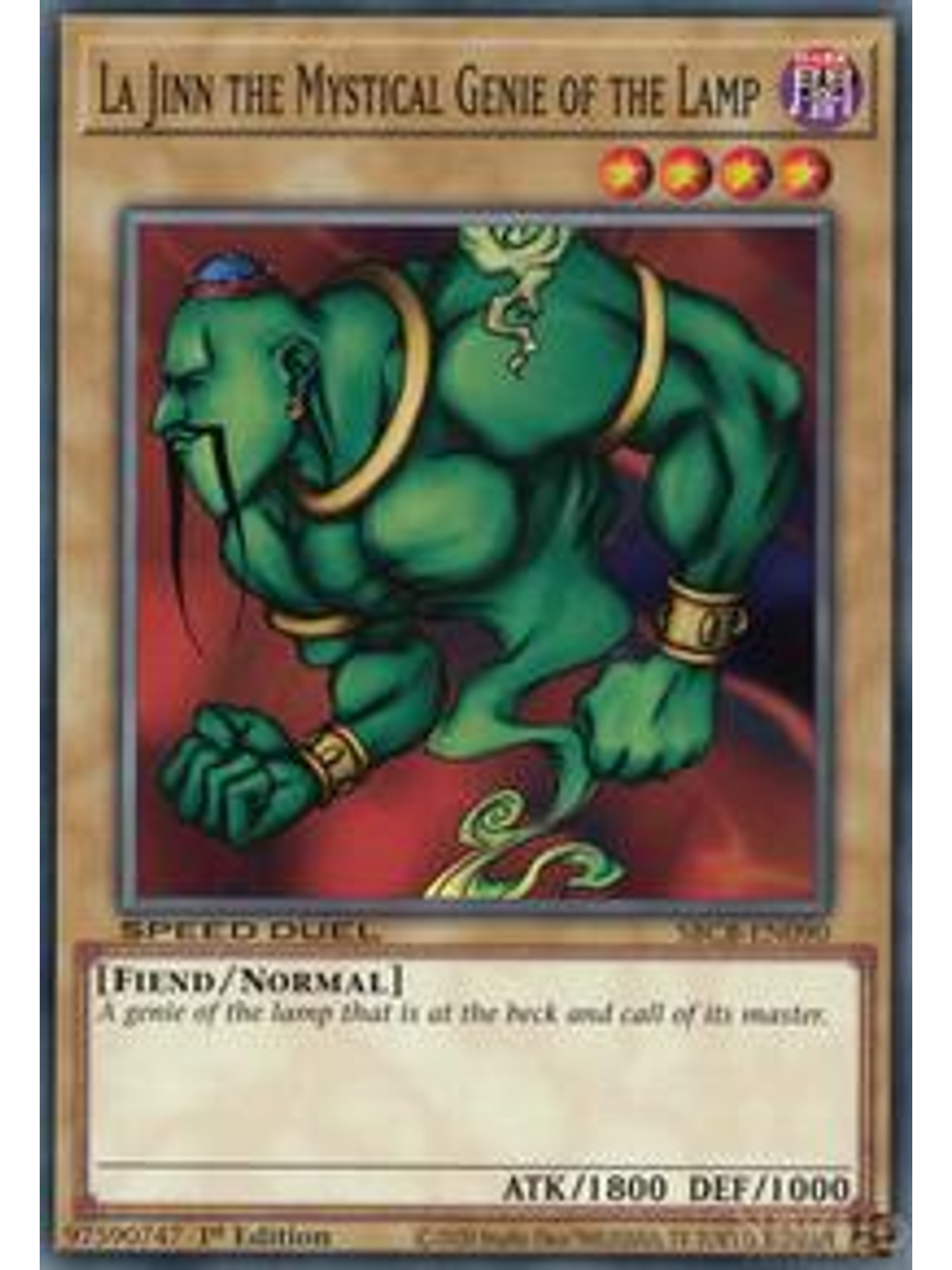 La Jinn the Mystical Genie of the Lamp - SBCB-EN090 - Common - 1st Edition 1