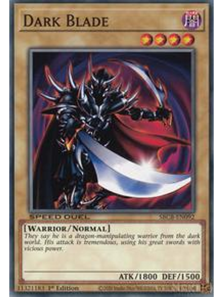 Dark Blade - SBCB-EN092 - Common - 1st Edition 1