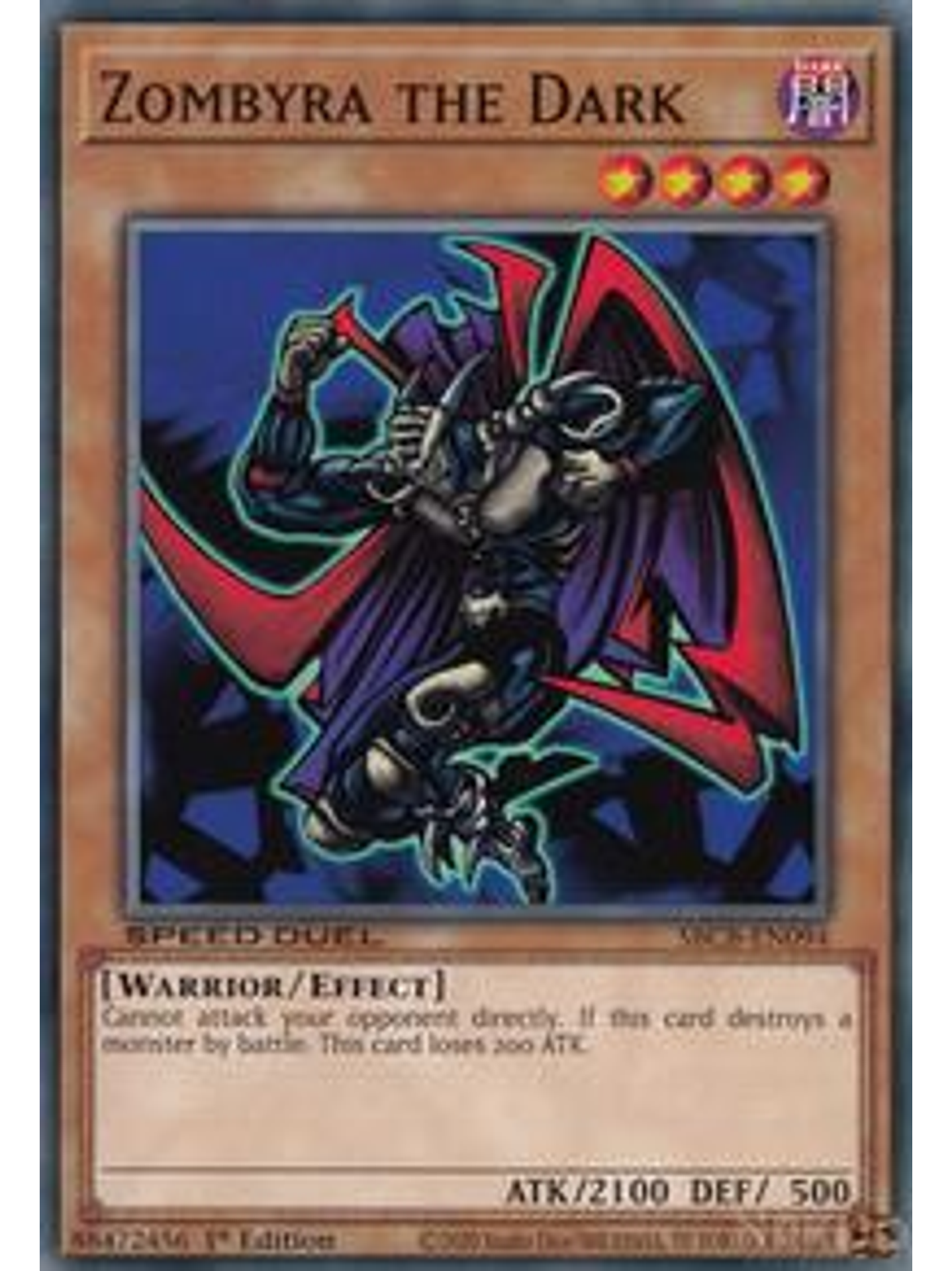 Zombyra the Dark - SBCB-EN094 - Common - 1st Edition 1