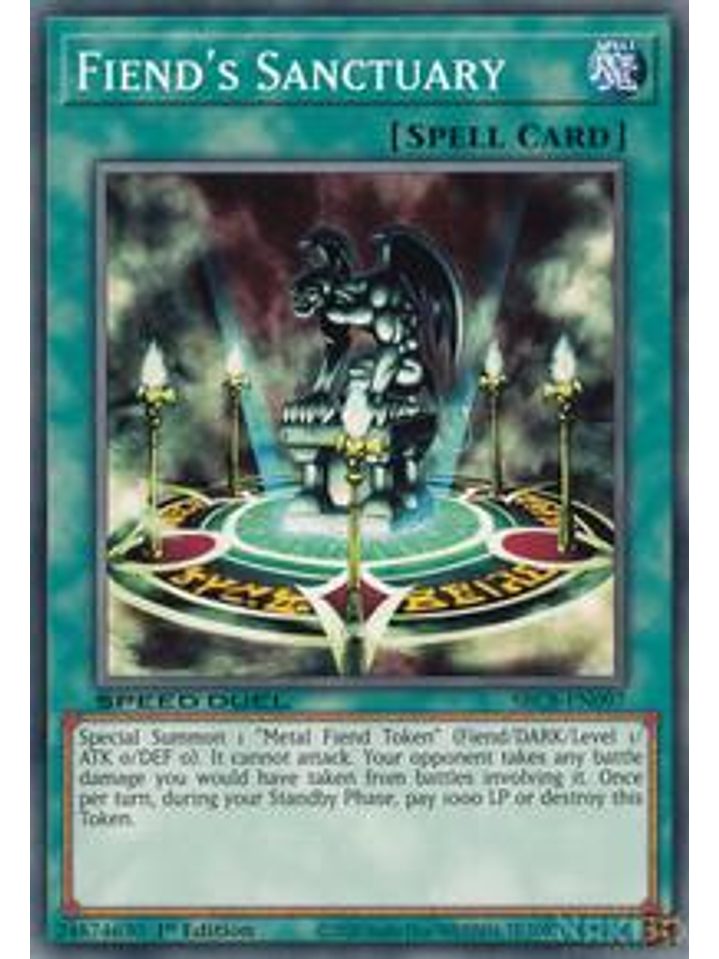 Fiend's Sanctuary - SBCB-EN097 - Common - 1st Edition 1