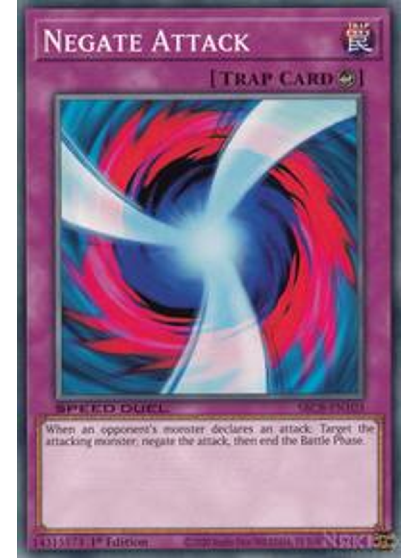 Negate Attack - SBCB-EN103 - Common - 1st Edition 1