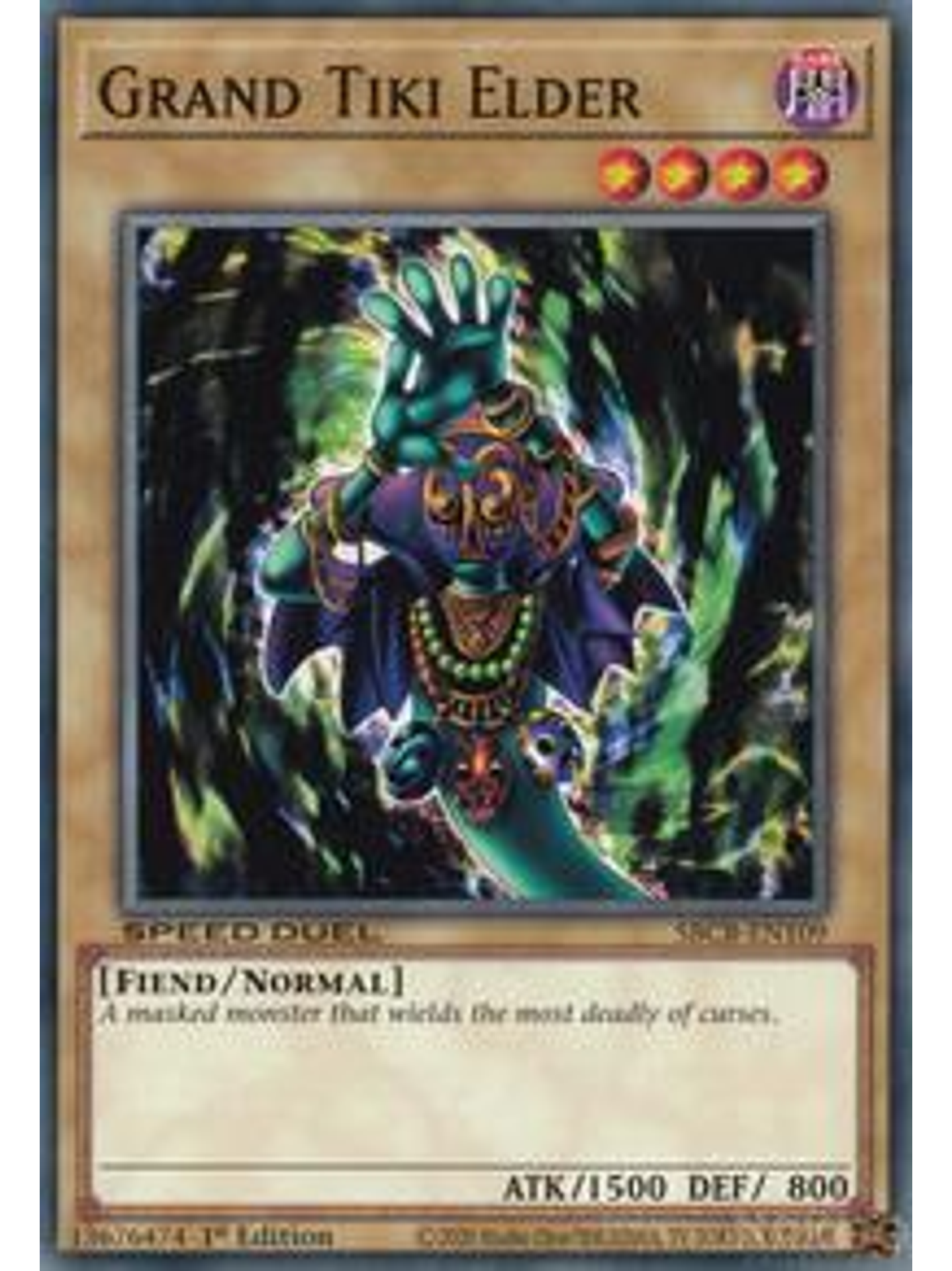 Grand Tiki Elder - SBCB-EN109 - Common - 1st Edition 1