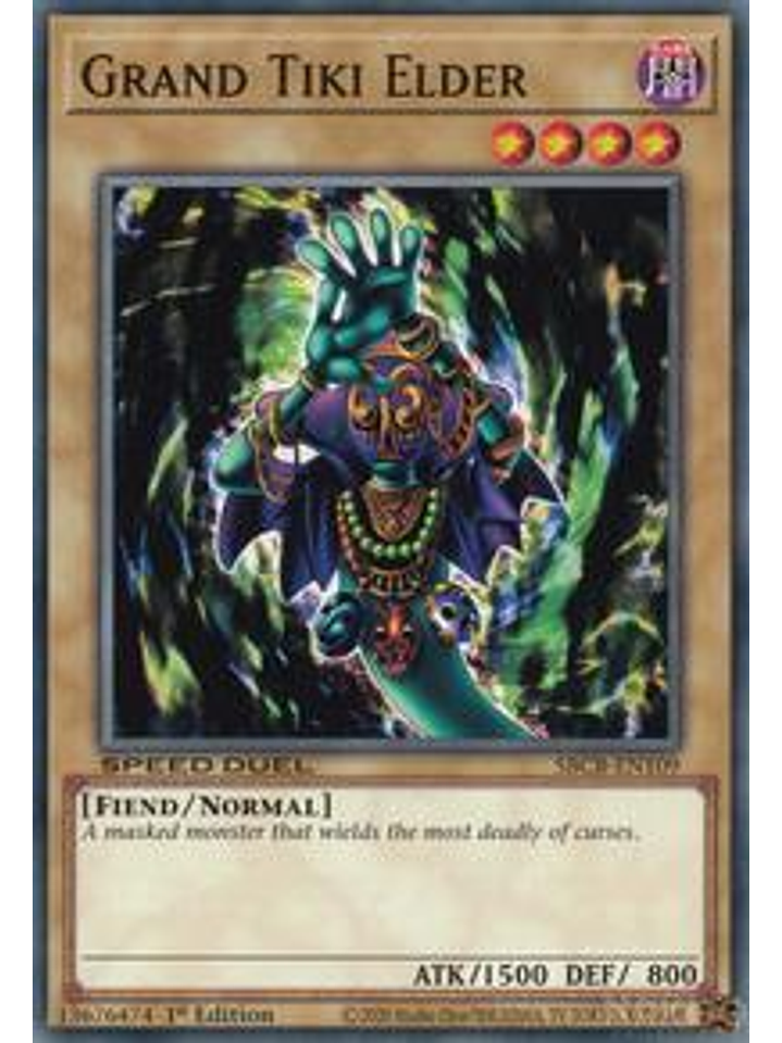 Grand Tiki Elder - SBCB-EN109 - Common - 1st Edition 1