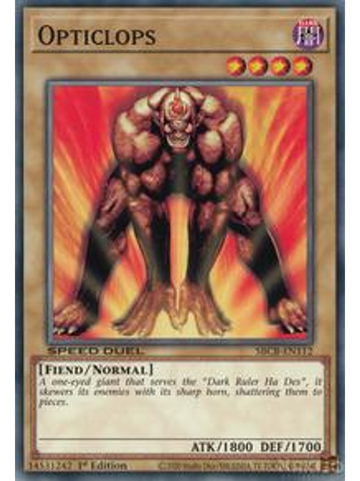 Opticlops - SBCB-EN112 - Common - 1st Edition 1