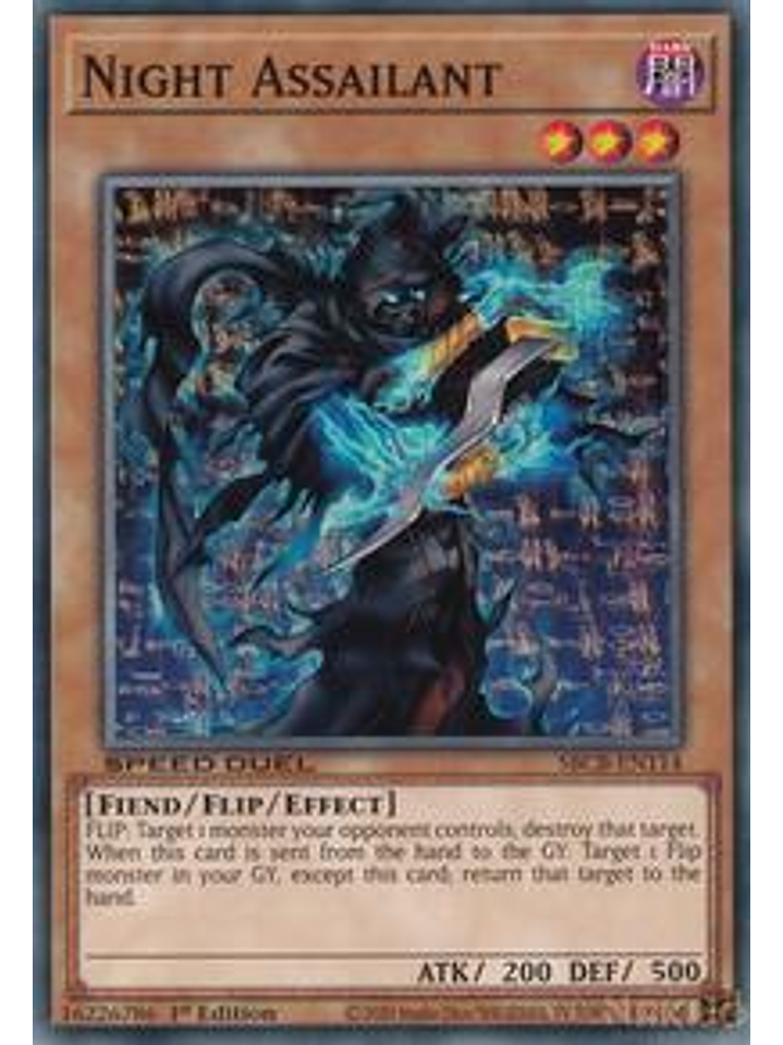 Night Assailant - SBCB-EN114 - Common - 1st Edition 1