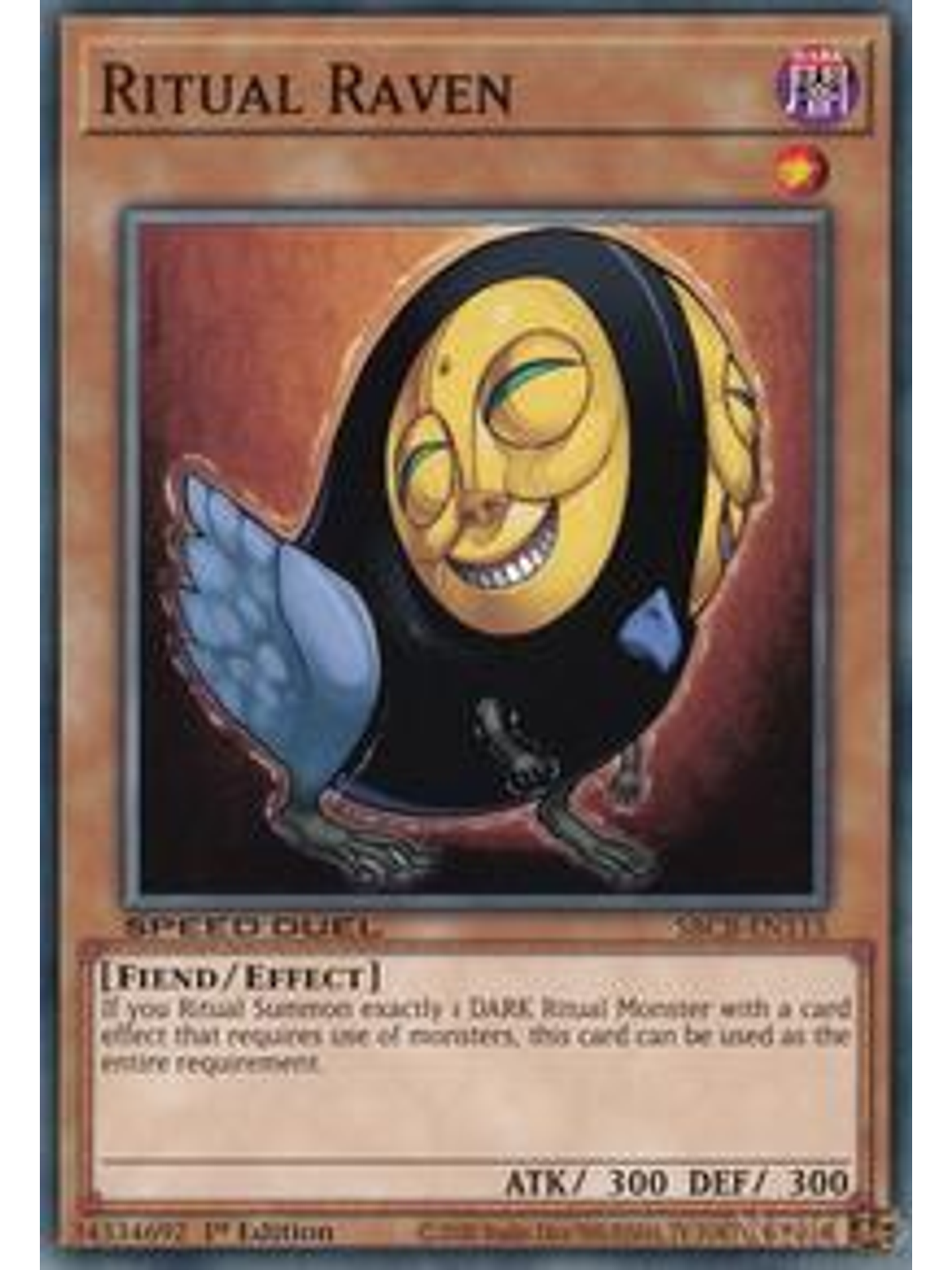 Ritual Raven - SBCB-EN115 - Common - 1st Edition 1