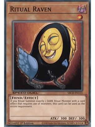 Ritual Raven - SBCB-EN115 - Common - 1st Edition